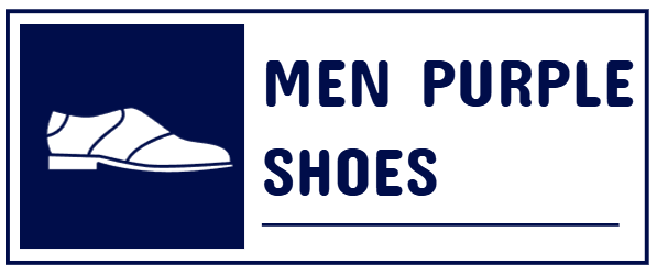 Men Purple Shoes