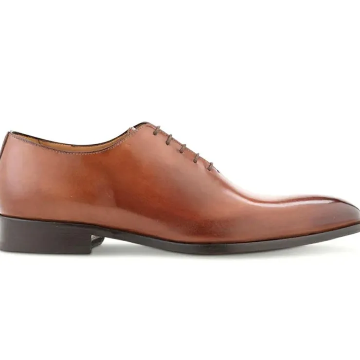 Fashion Ace Marks Shoes Ace Marks Carlo Wholecut Oxford Plain Toe Cuoio Antique CuoioAntique