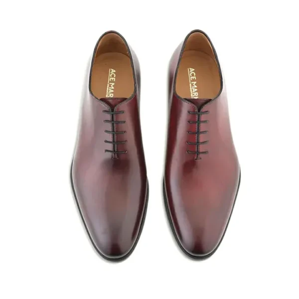 Best Ace Marks Shoes Ace Marks Carlo Wholecut Oxford Plain Toe Diablo Antique DiabloAntique