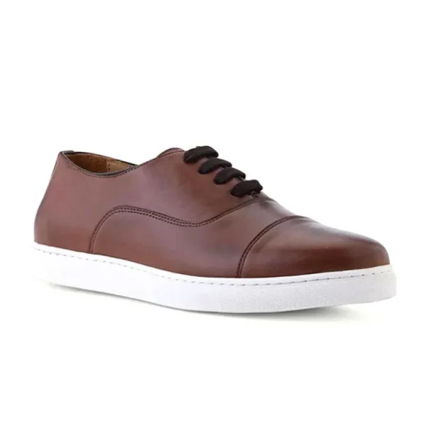 Outlet Ace Marks Shoes Ace Marks Filipo II Cap Toe Oxford Sneaker In Brown