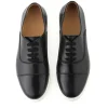 Shop Ace Marks Shoes Ace Marks Filipo II Cap Toe Oxford Sneaker In Black