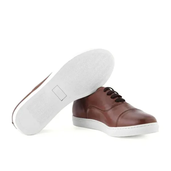 Outlet Ace Marks Shoes Ace Marks Filipo II Cap Toe Oxford Sneaker In Brown