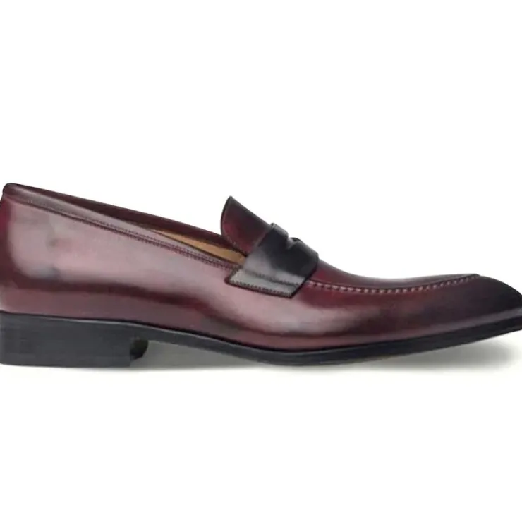 Cheap Ace Marks Shoes Ace Marks Greg Penny Loafer Diablo Antique & Dark Grey DiabloAntique&DarkGrey