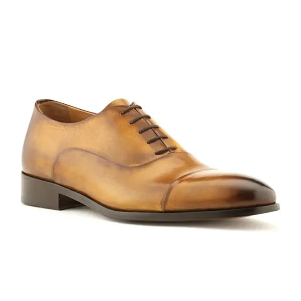 New Ace Marks Shoes Ace Marks Griffin Cap Toe Oxford Bourbon Nicol BourbonNicol