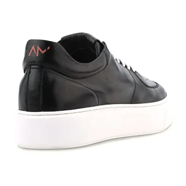 Sale Ace Marks Shoes Ace Marks Kody Lightweight Travel Sneaker in Black Leather BlackLeather