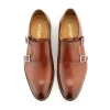 Discount Ace Marks Shoes Ace Marks Kurt Monkstrap Brandy Antique BrandyAntique