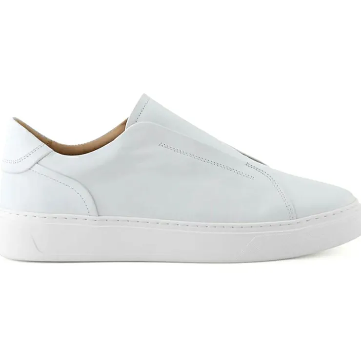 Cheap Ace Marks Shoes Ace Marks Misto Slip-On Sneaker In White Leather WhiteLeather