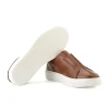 Outlet Ace Marks Shoes Ace Marks Misto Slip-On Sneaker In Cognac Leather CognacLeather