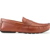 Discount Ace Marks Shoes Ace Marks Santi Moccasin In Brandy Leather BrandyLeather