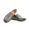 Fashion Ace Marks Shoes Ace Marks Santi Moccasin In Grey Antique GreyAntique