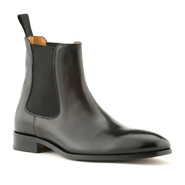 Flash Sale Ace Marks Shoes Ace Marks Troy Chelsea Boot Black Antique BlackAntique