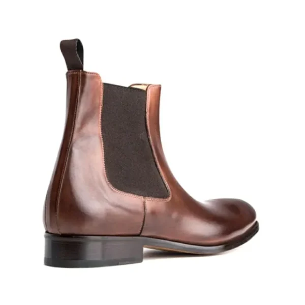 Outlet Ace Marks Shoes Ace Marks Troy Chelsea Boot Brown Antique BrownAntique