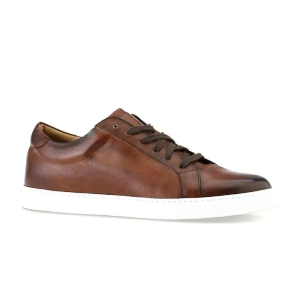 Shop Ace Marks Shoes Ace Marks Wayne Travel Sneaker In Cuoio Buffalo CuoioBuffalo