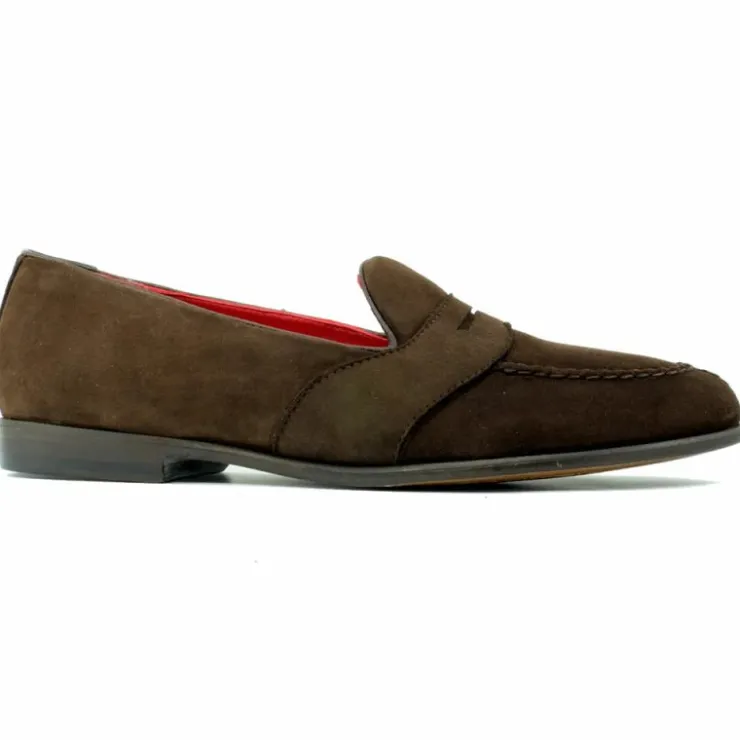 Flash Sale Alan Payne Barney Suede Loafers Brown