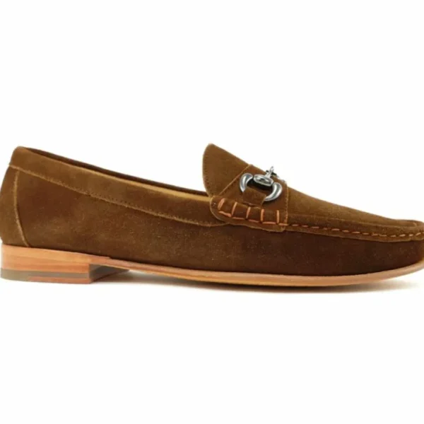 alan_payne_bit_suede_loaf_0.webp Store Alan Payne Bit Suede Loafers Snuff