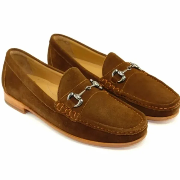 alan_payne_bit_suede_loaf_1.webp Store Alan Payne Bit Suede Loafers Snuff