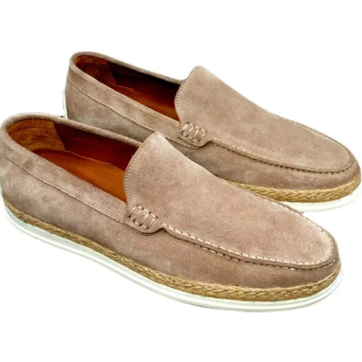 Best Alan Payne Capri Suede Slip-On Sand