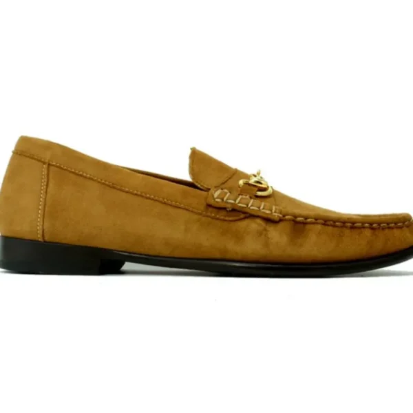 New Alan Payne Snaffle Suede Bit Loafers Buck