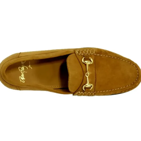 New Alan Payne Snaffle Suede Bit Loafers Buck