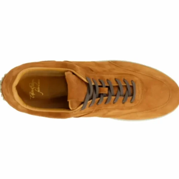 Store Alan Payne Zeus Suede Sneakers Tobacco Whiskey