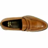 Best Alan Payne Zurich Deerskin Penny Loafers Cigar Whiskey