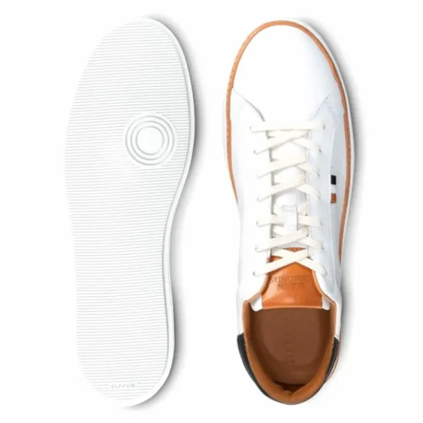 Cheap Allen Edmonds Alpha Lace-up Sneaker (4639) White