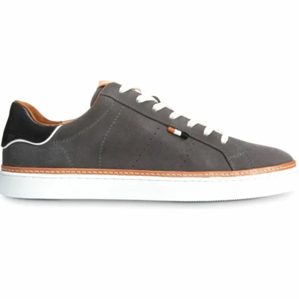 Online Allen Edmonds Alpha Suede Lace-up Sneaker Dark Grey (4643) DarkGrey