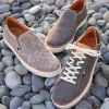 Online Allen Edmonds Alpha Suede Lace-up Sneaker Dark Grey (4643) DarkGrey