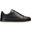 Clearance Allen Edmonds Barnes Leather Lace-Up Sneaker (7600) Black