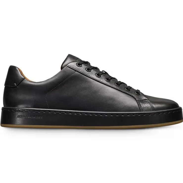 Clearance Allen Edmonds Barnes Leather Lace-Up Sneaker (7600) Black