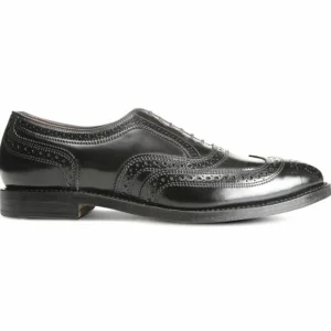 Clearance Allen Edmonds Cambridge Shell Cordovan Wingtip Dress Shoe (8605) Black