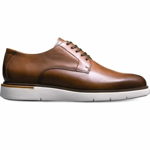 Cheap Allen Edmonds Carson Leather Lace-up Hybrid Derby (6839) Chili