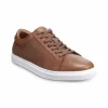 Discount Allen Edmonds Courtside Leather Sneaker Walnut Brown (3578) WalnutBrown