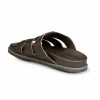 Best Sale Allen Edmonds Davis Leather Sandal Dark Brown (6957) DarkBrown