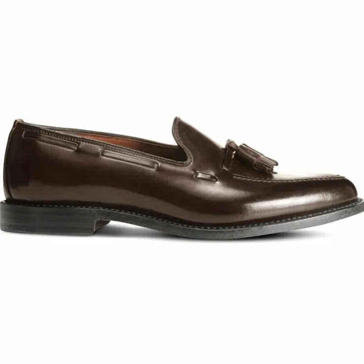 New Allen Edmonds Grayson Shell Cordovan Tassel Loafer (3994) Brown