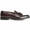 Shop Allen Edmonds Grayson Shell Cordovan Tassel Loafer (8287) Burgundy