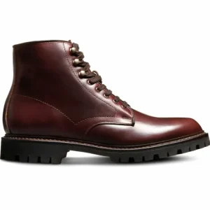 Outlet Allen Edmonds Higgins Mill Weatherproof Zip Boot (6715) Burgundy