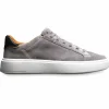 Sale Allen Edmonds Oliver Suede Slip-on Stretch-lace Sneaker (6916) Grey