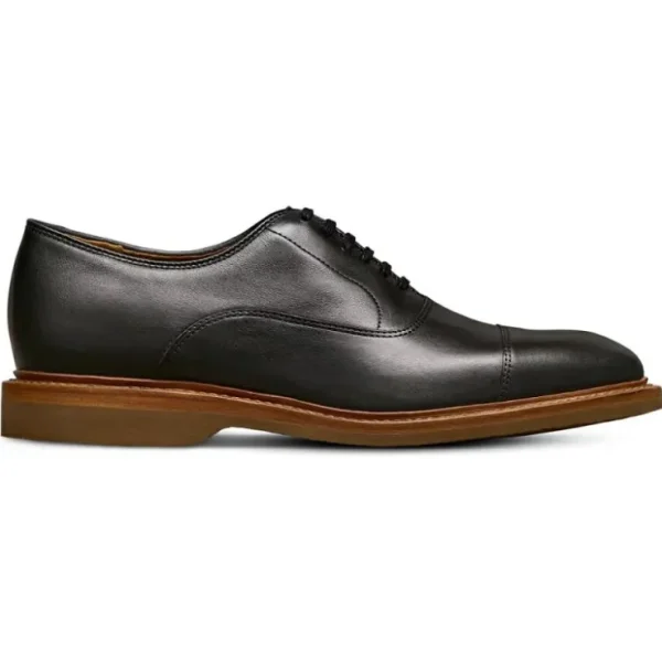 Best Sale Allen Edmonds Park Avenue Verse Leather Cap-toe Oxford Dress Shoe (7978) Black