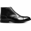 Outlet Allen Edmonds Park Avenue Cap Toe Oxford Dress Boot (6743) Black