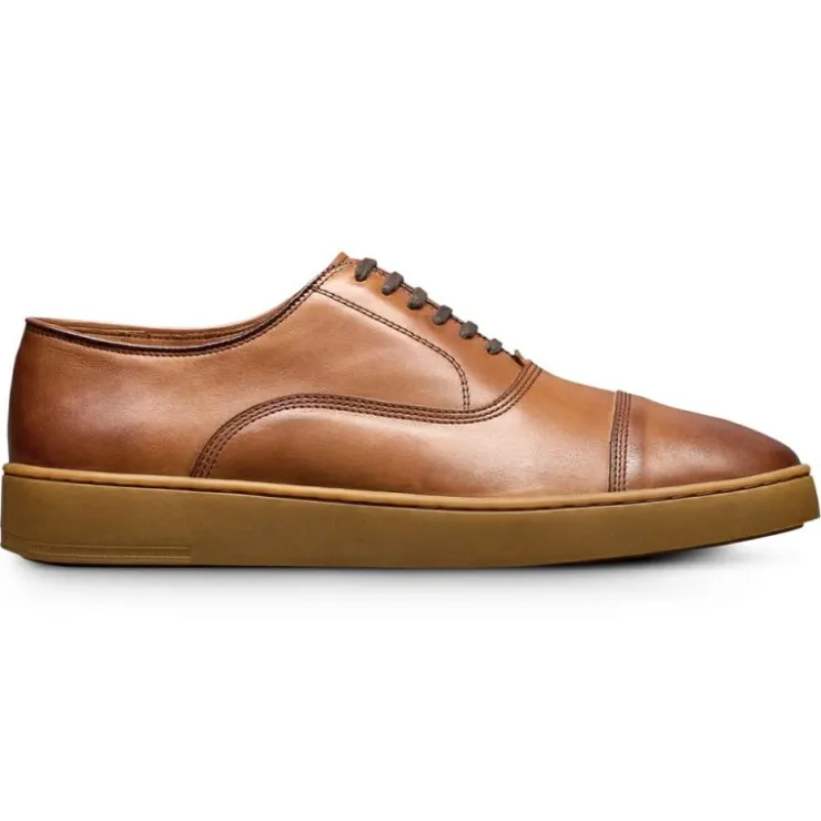 Best Allen Edmonds Park Avenue 2.0 Oxford Dress Sneaker (7444) Walnut