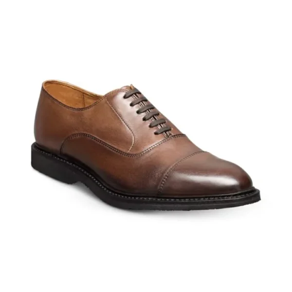 Flash Sale Allen Edmonds Park Avenue Verse Leather Cap-toe Oxford Dress Shoe Dark Chili (8117) DarkChili