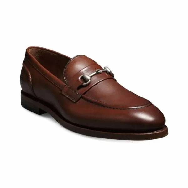 Cheap Allen Edmonds Randolph Leather Bit Loafer (6336) Chili