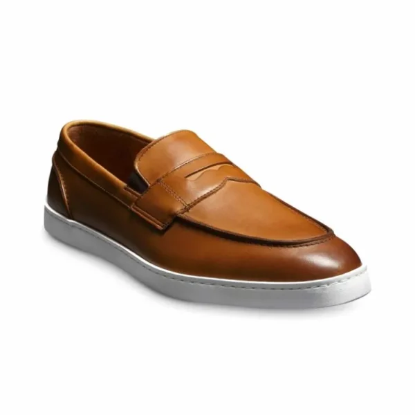 Flash Sale Allen Edmonds Randolph Leather Slip-on Sneaker (6200) Walnut