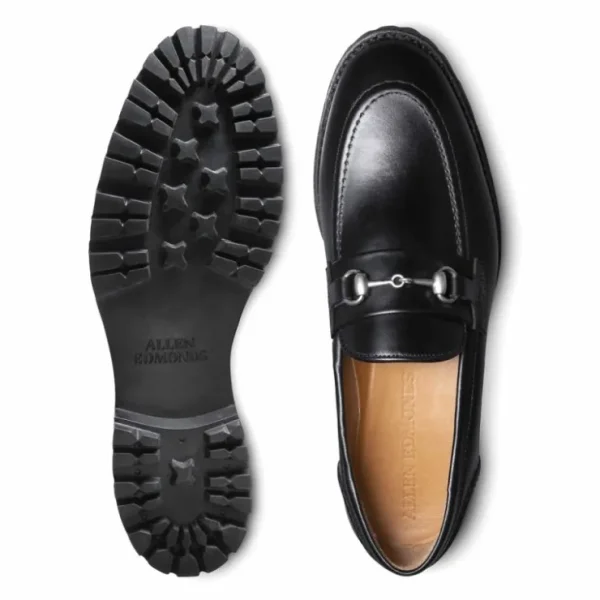 Online Allen Edmonds Randolph Leather Bit Loafer with Lug Sole (7169) Black