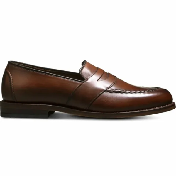 Best Sale Allen Edmonds Randolph Penny Loafer Dark Chili (4846) DarkChili