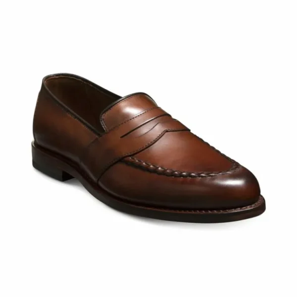 Best Sale Allen Edmonds Randolph Penny Loafer Dark Chili (4846) DarkChili