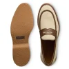Clearance Allen Edmonds Randolph Verse Suede & Leather Penny Loafer Sand / Chili (7987)