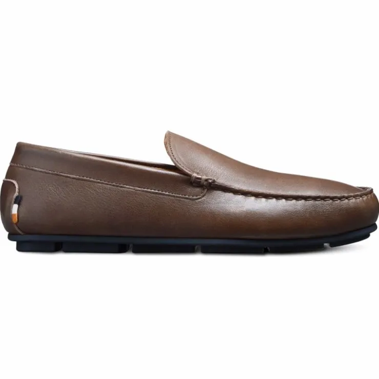 Store Allen Edmonds Santiago Leather Driving Loafer (7172) Brown