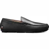 Clearance Allen Edmonds Santiago Leather Driving Loafer (7171) Black